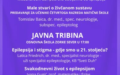 Poziv – Međunarodni dan svjesnosti o epilepsiji (Ljubičasti dan)