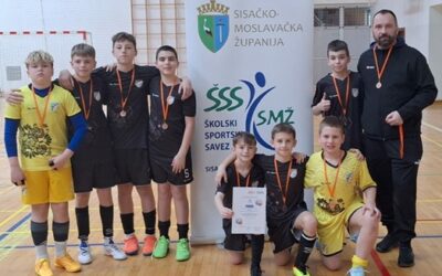 Županijsko natjecanje u futsalu za dječake 5. i 6. razreda