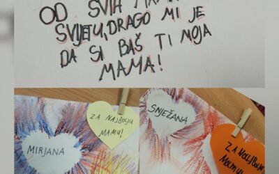 Svibanjska toplina – Majčin dan i Međunarodni dan obitelji u našoj školi