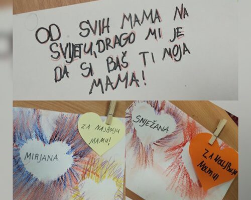 Svibanjska toplina – Majčin dan i Međunarodni dan obitelji u našoj školi