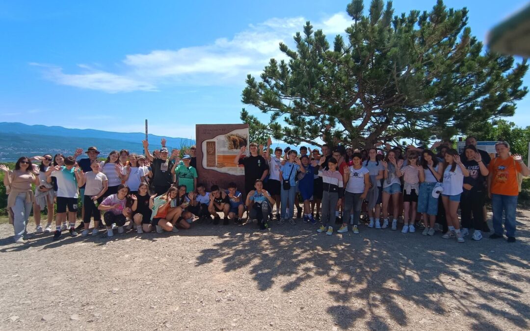 Terenska nastava šestih razreda na otok Krk