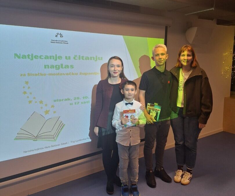 Županijsko natjecanje u čitanju naglas