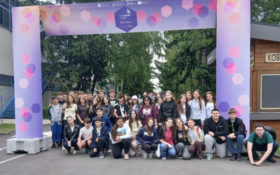 Posjet osmih razreda Državnom natjecanju strukovnih škola – WorldSkills Croatia 2026.