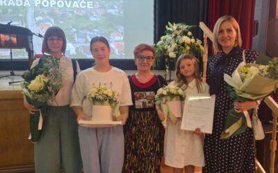 Naše učenice nagrađene na svečanoj sjednici Gradskog vijeća Grada Popovače