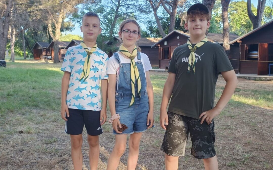 Kolonija Pčelica i Poletaraca – ljetni kamp malih izviđača u Savudriji