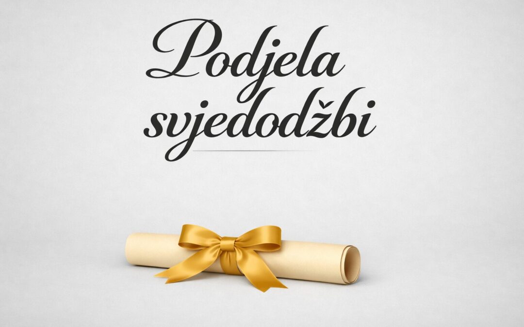 Obavijest o datumu podjele svjedodžbi učenicima od 1. do 7. razreda