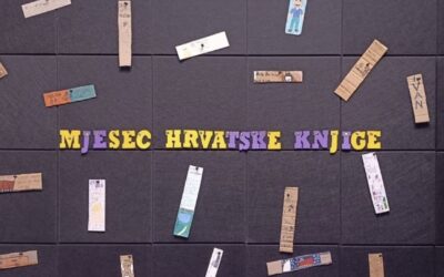 Kreativne ruke naših petaša: Izrada straničnika povodom Mjeseca hrvatske knjige